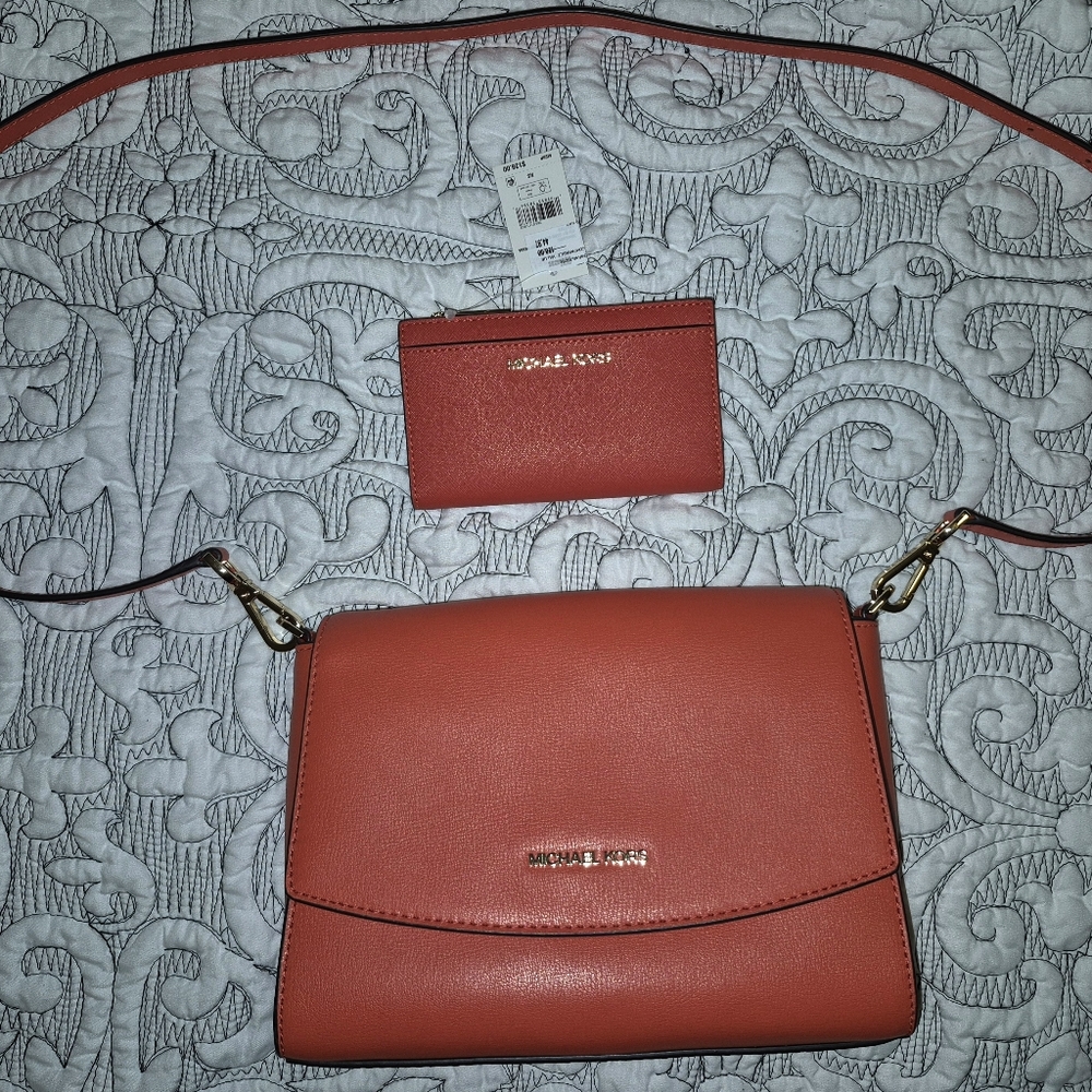 Michael Kors Crossbody Bag and Wallet Set